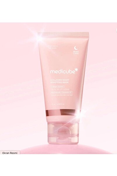 Medicube Collagen Night Wrapping Mask (Besleyici ve Kolajenli Soyulabilir Uyk...