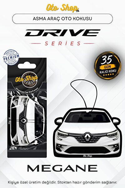 OTOSHOPTR RENAULT MEGANE Araba Kokuları Drive Serisi Oto Araç Kokusu (Beyaz)