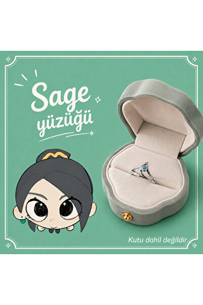 lootsepeti Valorant Sage Yüzük Ayarlanabilir Model