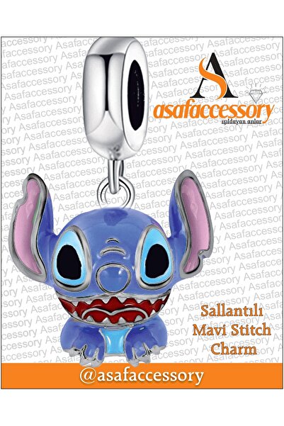 asaf Sallantılı Stitch Charm | Asafaccessory