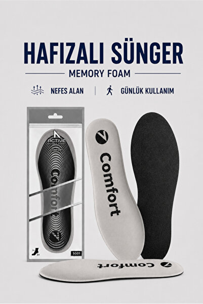 Active Team SG01 | Yumuşak Memory Foam Hafızalı, Günlük Ayakkabı Tabanı, Darb...