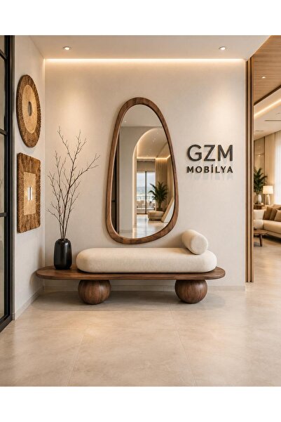 larissa design ahşap puf bench /kürelerimiz masiftir