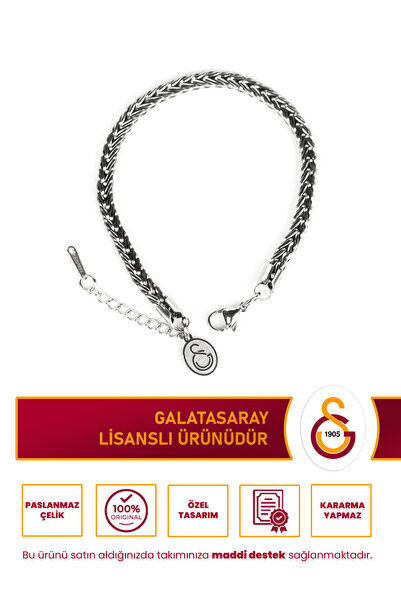 Galatasaray GS FOX ÇELİK BİLEKLİK