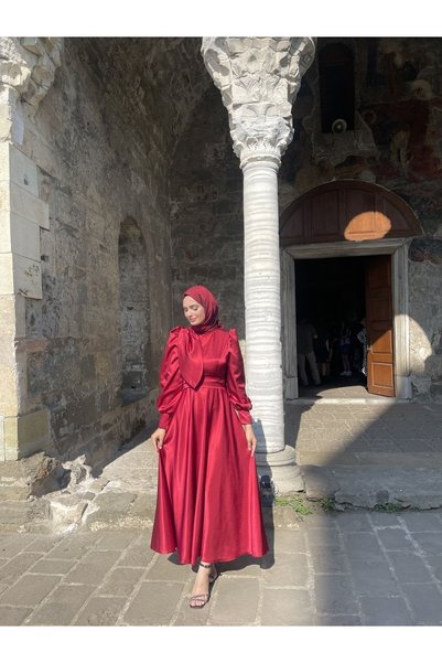 MOOLİSA Rochie de Seara Bera Rosie Claret