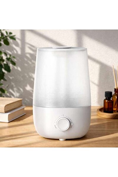PAN HOME Burne 2l Frosted 2in1 Humidifier And Diffuser 15x15x23cm - White