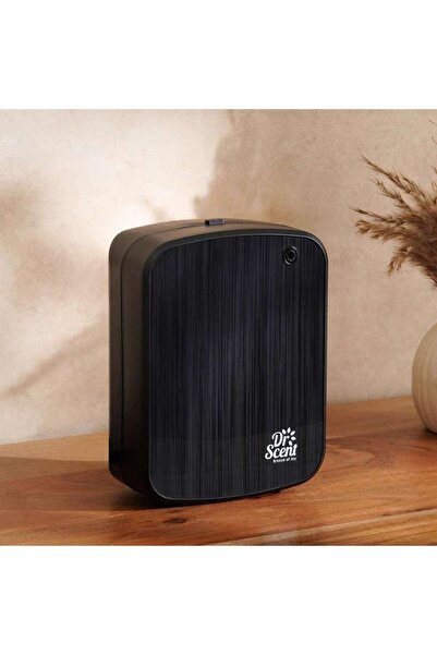 PAN HOME جهاز نشر العطور الصغير من دكتور سنت زين 7.5×15.3×21.3 سم - أسود