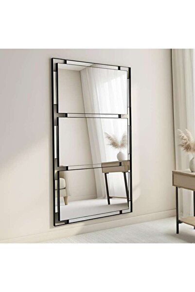 PAN HOME Ledger Leaner Floor Mirror 198.5x99.5cm - Black