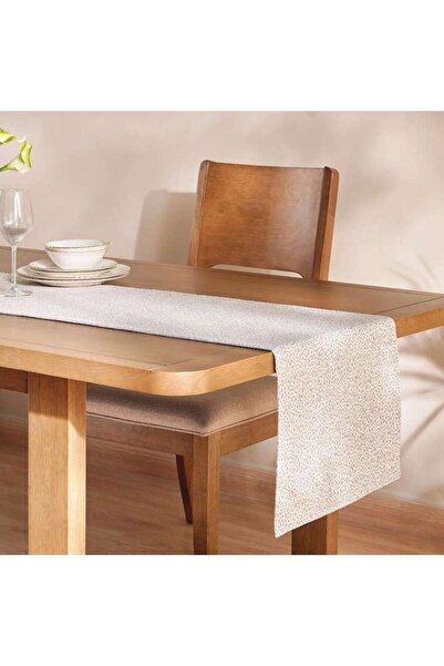PAN HOME مفرش طاولة ديزاينورا جيه كيو 40×180 سم - رمادي
