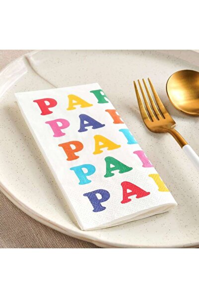PAN HOME Party S/30 Paper Napkin - Yellow