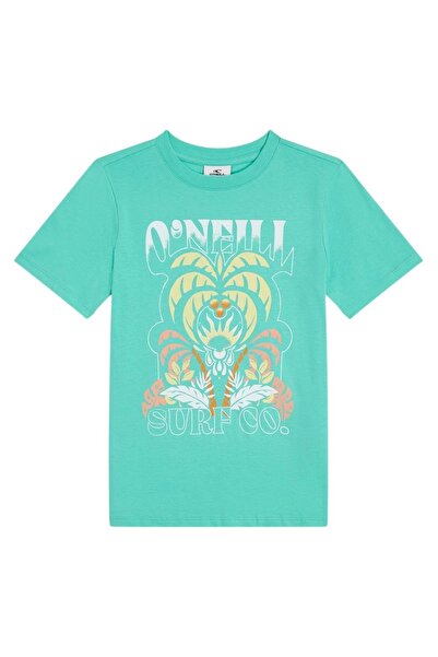 O'Neill Tricou pentru copii cu imprimeu frontal SS 2025-Turcoaz-152