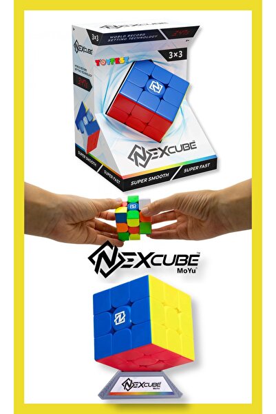 TOYFEST 3x3 Nexcube Classic Zeka Küpü Akıl Küpü - Standlı