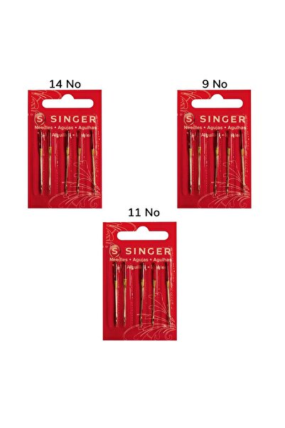 SİNGER Home Type Sewing Machine Needle Number 9 - 11 - 14