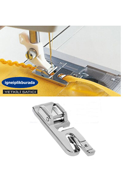 Moonstar Ev Tipi Aile Dikiş Makinesi Standart Kıvırma Ayak Tabanı 6mm / CY-7307