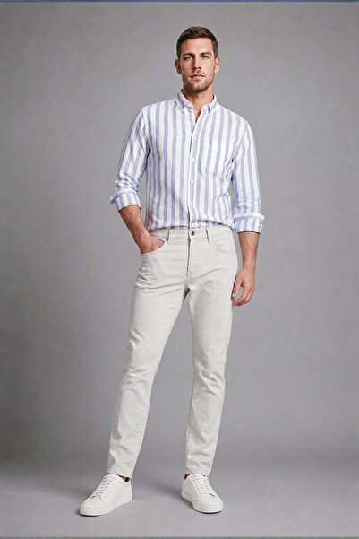 DeFacto Tapered Fıt Ecru Pantolon H5582AX26SP
