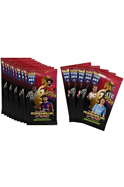 Panini Başel Toys Fıfa 365 2024 بطاقة التداول 15 حزمة