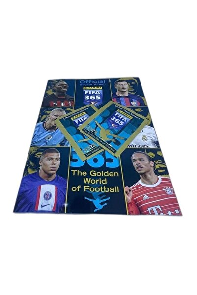 Panini ألبوم ملصقات Fifa 365 2023 (ملصق) 10 ملصقات هدية