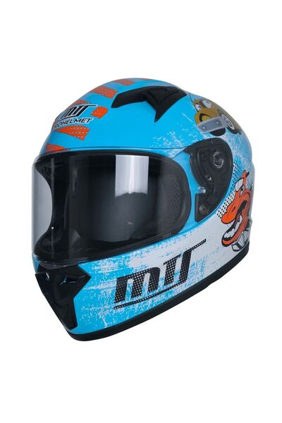 MOTOANL Motosiklet ve Bisiklet Mini Çocuk Kaskı Full Face Ce Sertifikalı Chil...
