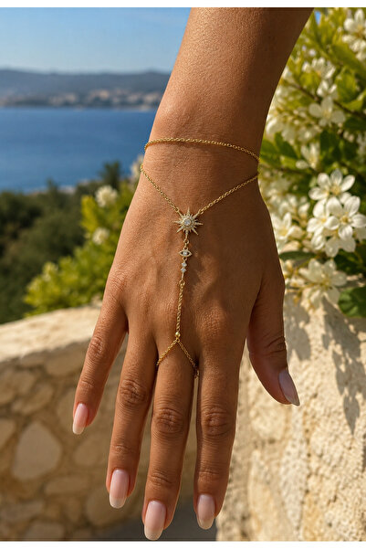 shop Şahmeran Gold Colored, Zircon Stone