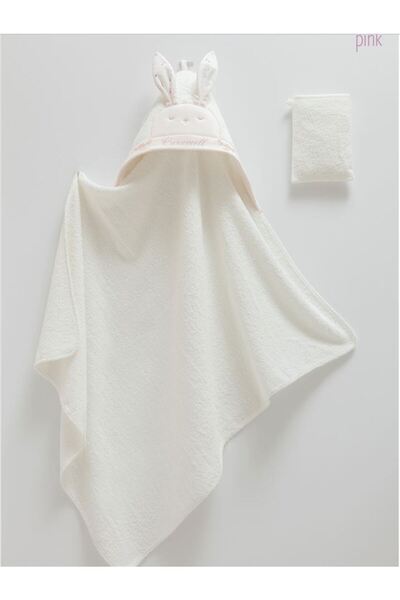 Caramell Newborn Swaddle Towel 82^90 cm and 1 Pouch Teddy Bear Pattern Swaddl...