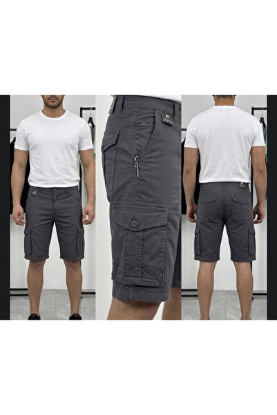 reepi Jeans Haki Erkek Slim Kapri Likrali Gabardin Diz Alti Yetişkin Genc