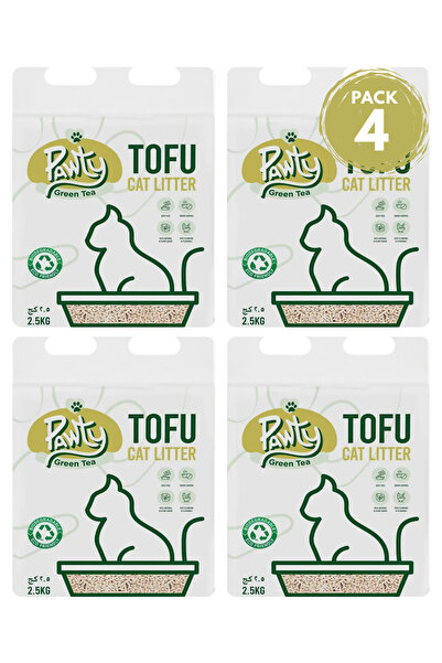 Pawsome Pawty Tofu Cat Litter 6L Green Tea scented | Organic by Arabia