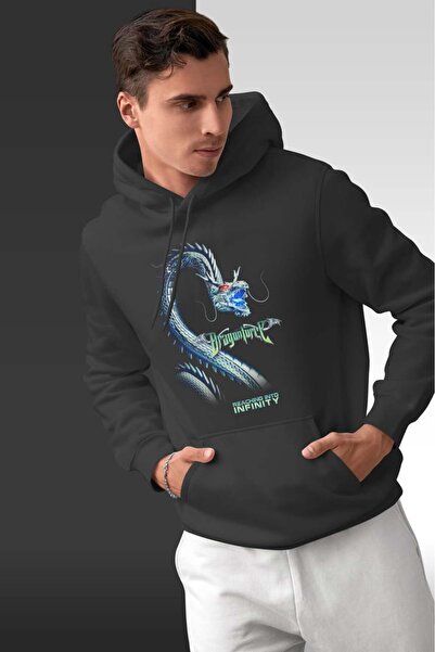 buzagi tasarım ürünleri Dragonforce Oversize Hooded Unisex Sweatshirt