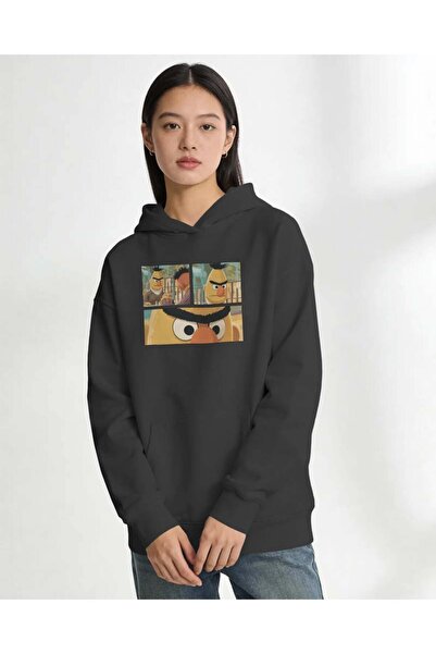 buzagi tasarım ürünleri Edi Ile Büdü Unisex Hooded Sweatshirt