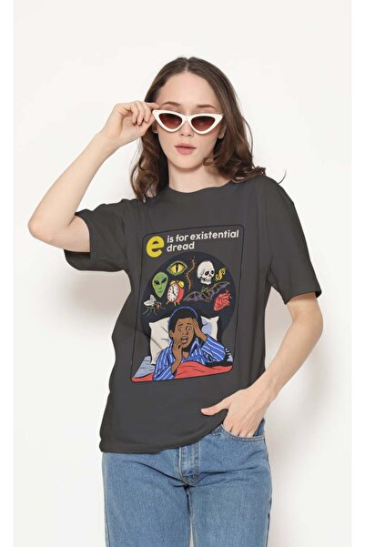 buzagi tasarım ürünleri Existencial Regular Unisex T-Shirt