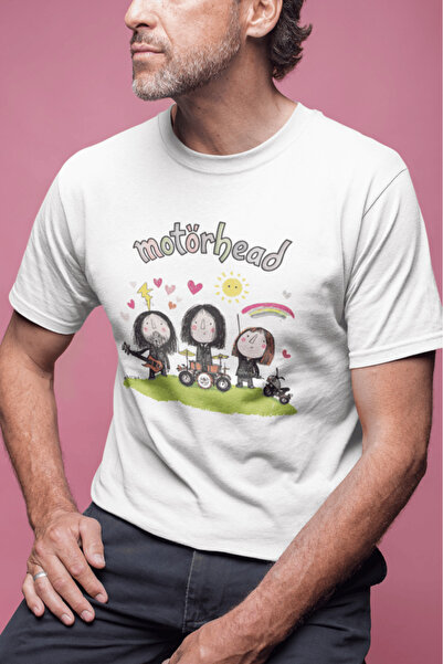 buzagi tasarım ürünleri Motörhead White Regular T-Shirt