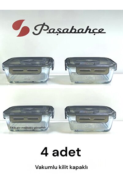MOOD CLASS Breakfast Glass Bowl Airtight Leak-Proof Silicone Vacuum Lock Lid ...