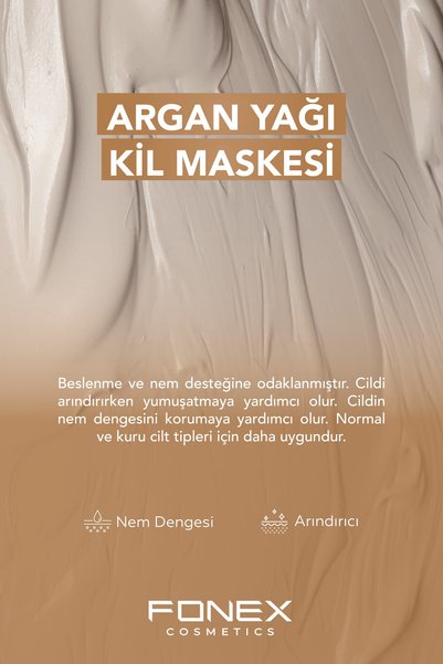 Fonex قناع الطين بزيت الأرغان 350 جرام