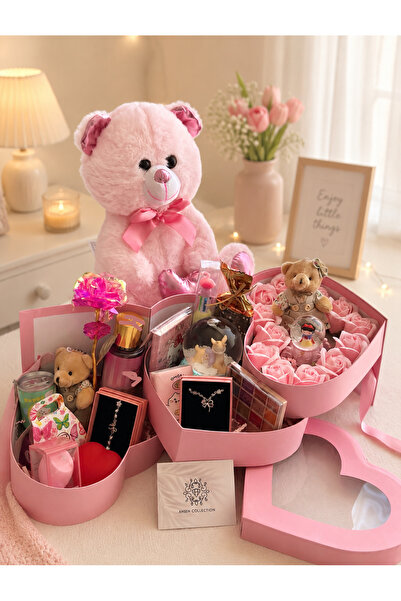 Ahsen Collection Birtanem set pembe yeni