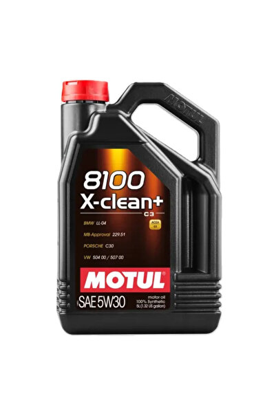 Motul Масло 8100 X-Clean+ 5W30 5л за SKODA, BMW, SEAT, PORSCHE...