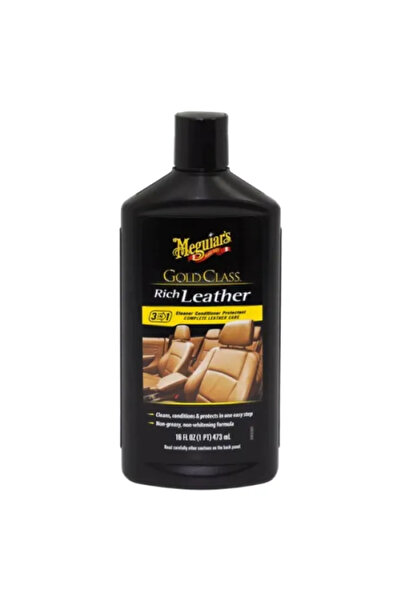 Meguiars Gold Class Curățitor și Balsam pentru Piele Bogată 473ml