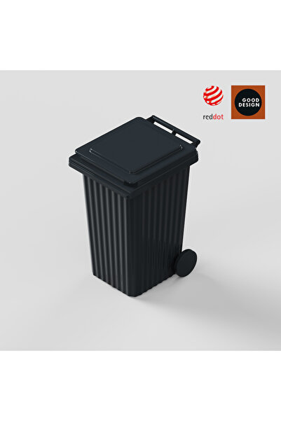 Wave Bin Pubela Europubela AETA 240 L neagra – super rezistenta, design premiat