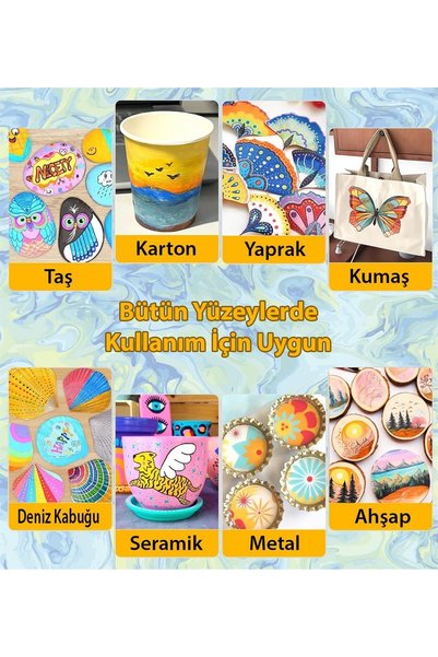 Hediye Vakti Set of 12 Acrylic Pens with Box