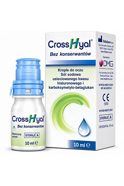 GenelTedarik CrossHyal Nemlendiric,kayganlaştırıcı Göz , damlası 10 ml