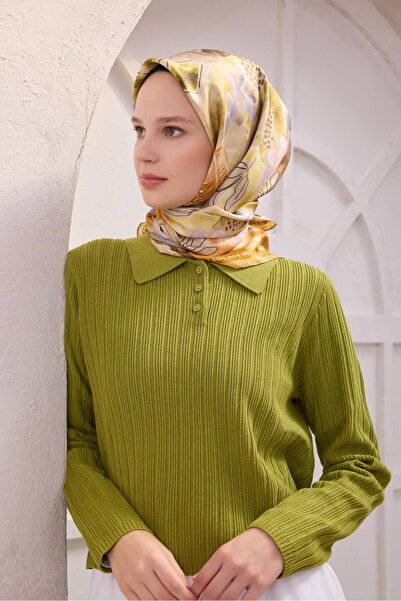 Belli % 100 Twill İpek Eşarp 4216D 56