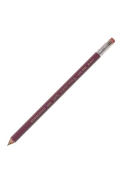 Ohto Wooden Versatil Kalem 0.5mm Bordo Aps-280E