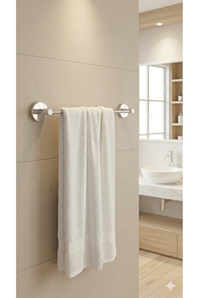 RİYA HOME EV & DEKORASYON Krom Uzun Havluluk