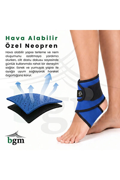 bgm Basit Ayak Bilekliği Bandajı – 8 Bandajı