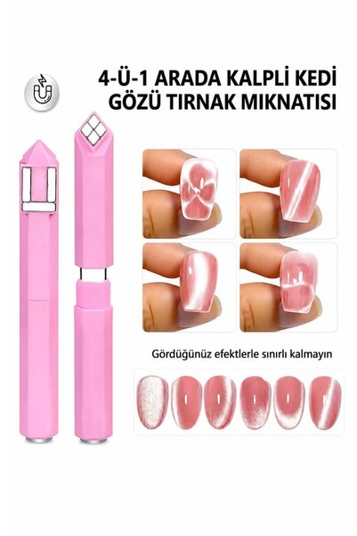 PİRAYE AKSESUAR Cate Eyes Mıknatıs • Kedi Gözü Mıknatıs • 4'ü Bir Arada Kedi ...