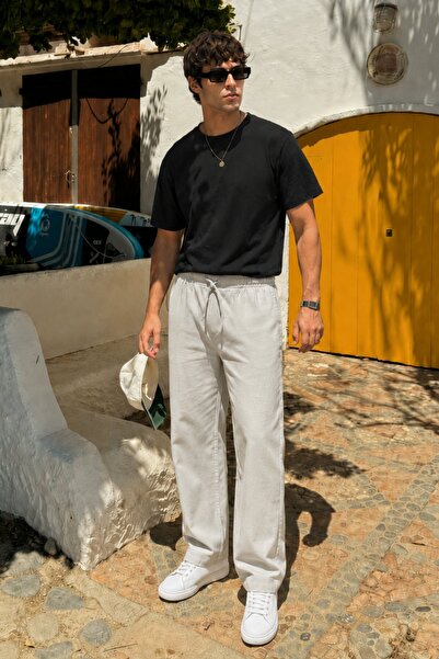 Madmext Mint Green Fit Cut Men's Trousers E6558
