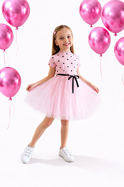 Minimio Kids فستان بناتي مع تنورة