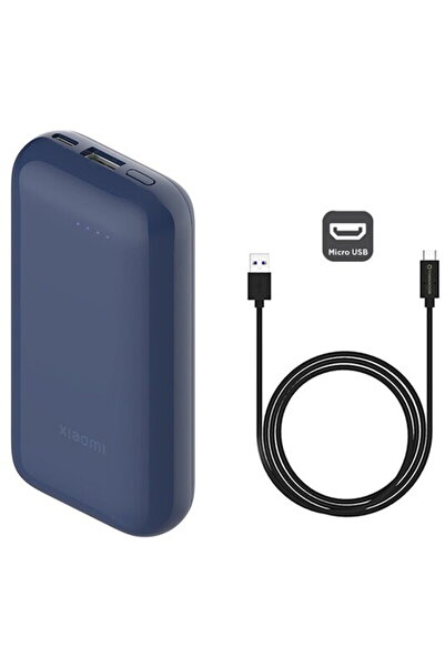 Xiaomi Baterie externă 33W 10000mAh Pocket Edition Pro (albastru miezul nopții)