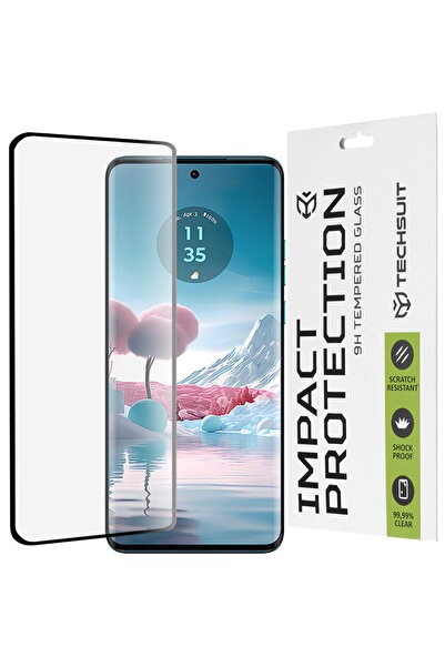 Techsuit Folie pentru Motorola Edge 40 Neo - 111D Full Cover / Sticlă cu adez...