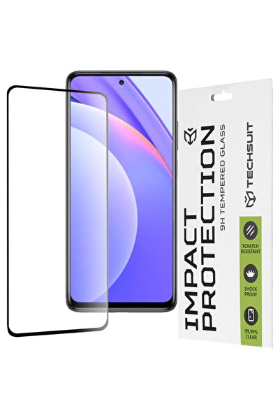 Techsuit Folie pentru Xiaomi Mi 10T Lite 5G - 111D Full Cover / Sticlă cu ade...