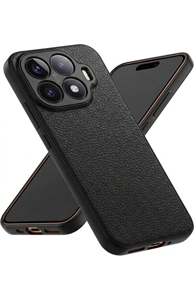 m.tk moveteck Xiaomi Mi 17T Pro Uyumlu Kılıf Kamera Çıkıntılı Deri Görünümlü ...