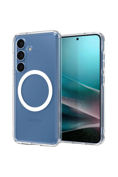 Spigen Husa pentru Samsung Galaxy S25 - Ultra Hybrid MagSafe - Transparent / Alb