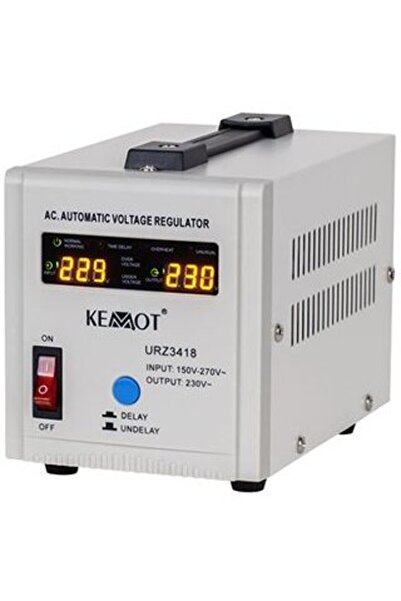 Kemot Stabilizator de tensiune URZ3418, 500 VA, LCD display